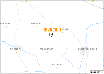 map of Kryachki