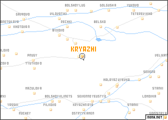 map of Kryazhi