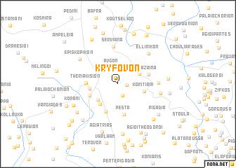 map of Kryfovón