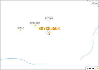 map of Krykkuduk