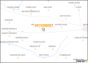 map of Kryknarat