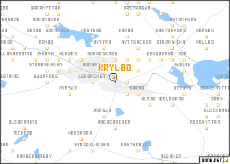 map of Krylbo