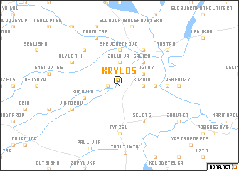 map of Krylos