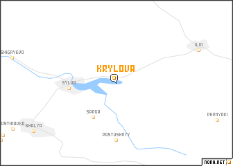 map of Krylova