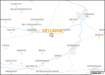 map of Krylovka