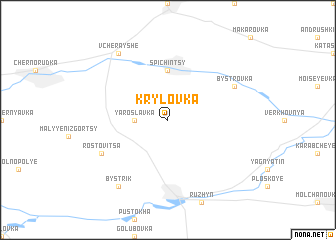 map of Krylovka