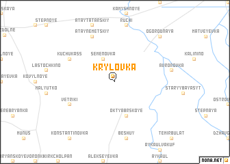 map of Krylovka