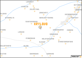 map of Krylovo