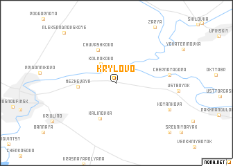 map of Krylovo