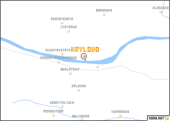 map of Krylovo