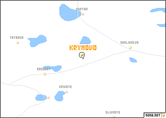 map of Krymovo