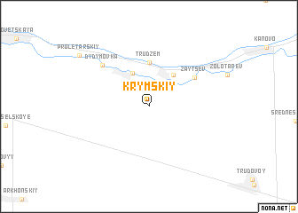 map of Krymskiy