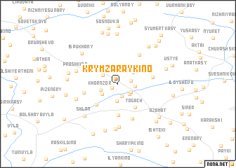 map of Krymzaraykino