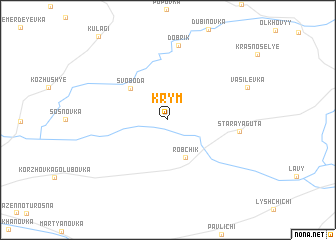 map of Krym