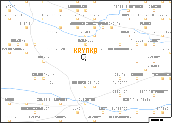 map of Krynka