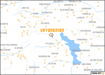 map of Kryonérion