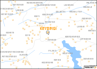 map of Kryopigí