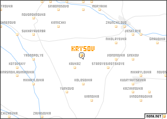 map of Krysov