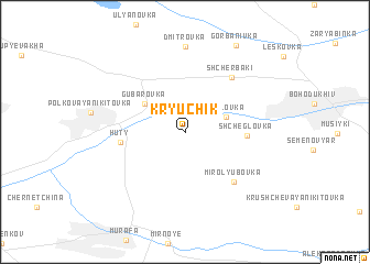 map of Kryuchik