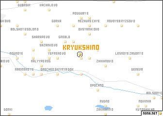 map of Kryukshino