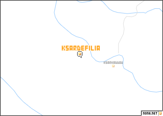 map of Ksar Defilia