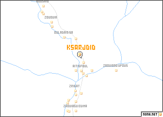 map of Ksar Jdid