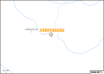 map of Ksar Kaddou