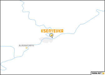map of Ksen\