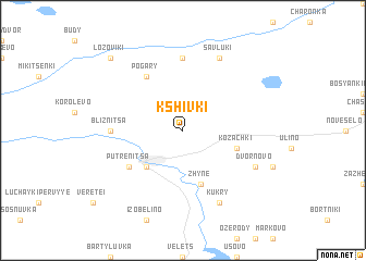 map of Kshivki