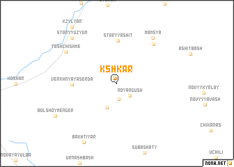 map of Kshkar