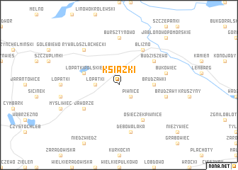 map of Książki