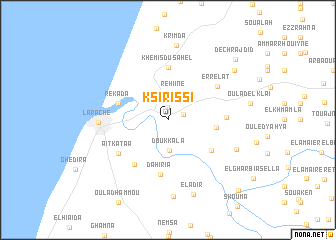 map of Ksirissi