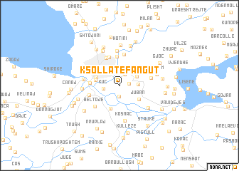 map of Ksollat e Fangut