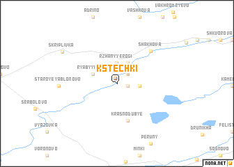 map of Kstechki