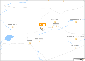 map of Ksti