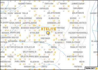 map of Ktélîyé