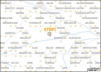 map of Ktery