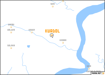 map of Kuadol