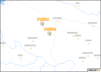 map of Kuadu