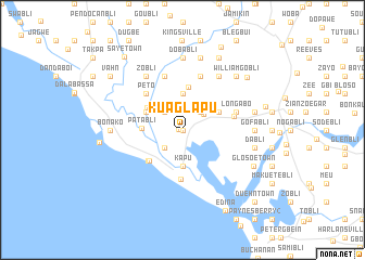 map of Kuaglapu