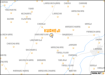 map of Kuaheji