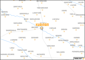 map of Kuainan