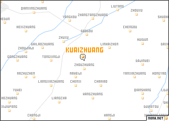 map of Kuaizhuang