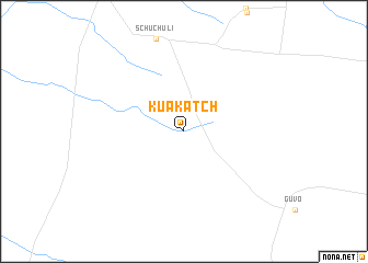 map of Kuakatch