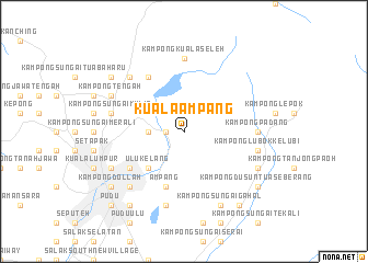 map of Kuala Ampang