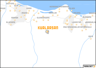 map of Kuala Asan