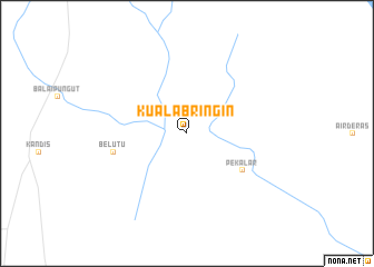 map of Kualabringin