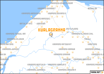 map of Kuala Gramma