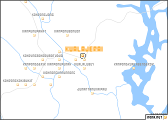 map of Kuala Jerai