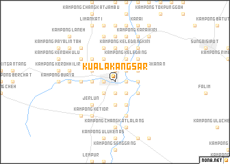 map of Kuala Kangsar
